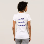 Zwangere buffelwoningen t-shirt (Achterkant volledig)