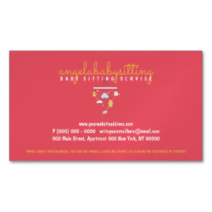 Zwangere Doula Baby Room Decor Hanger Speelgoed Nu Magnetisch Visitekaartje