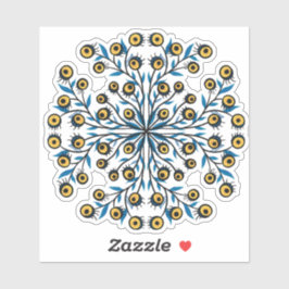 Zwangere horror creëert Gothic Fantastische kunst Sticker