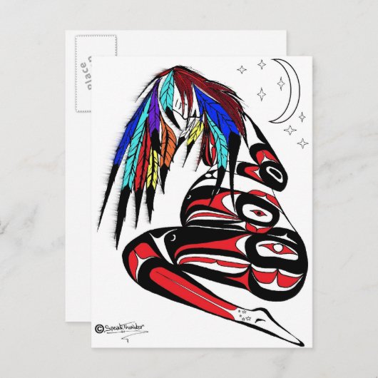 Zwangere Indiase vrouwen Aankondigingskaart (Voorkant / Achterkant)