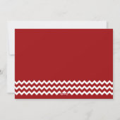 Zwangere kerstkaarten Ultrasound aankondigingen (Achterkant)