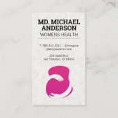 Zwangere Logo | Prenatale zorg Visitekaartje (Voorkant)