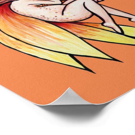 Zwangere melk poster (Hoek)