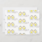 Zwangere moeder Zwangerschap Aankondiging Twins (Achterkant)