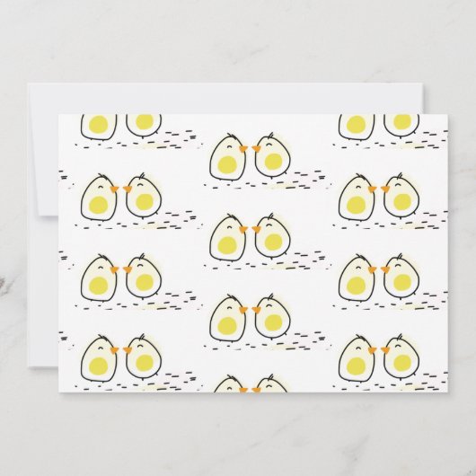 Zwangere moeder Zwangerschap Aankondiging Twins (Achterkant)