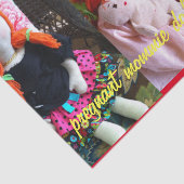 Zwangere Mommie Doll Tissuepapier (Detail)