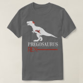 Zwangere Pregosaurus Dinosaur T-shirt (Design voorkant)
