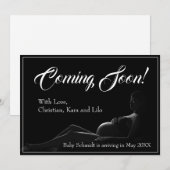 Zwangere vrouw - Binnenkort beschikbaar, aankondig (Voorkant / Achterkant)