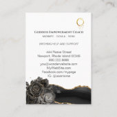 *~* Zwangere vrouw Doula Verloskundige Birthing Visitekaartje (Achterkant)