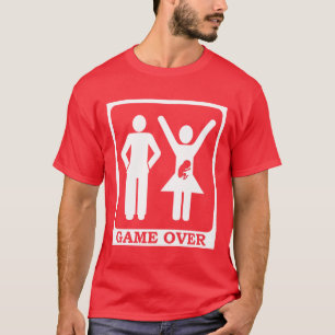 Zwangere vrouw - spel over t-shirt