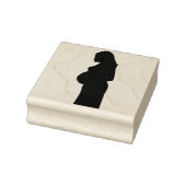Zwangere vrouwen rubberstempel (Stempel)