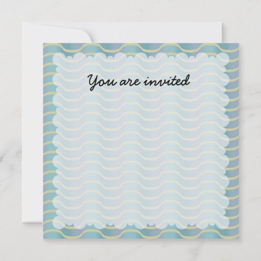 Zwangere zeemeermin kaart (Achterkant)