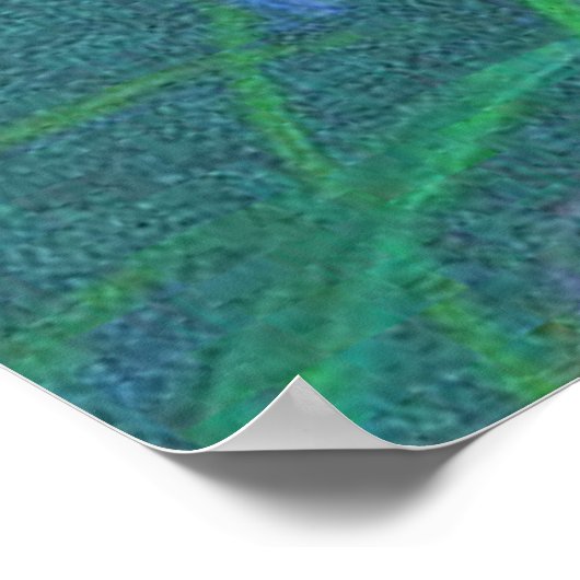 Zwangeres bossen poster (Hoek)