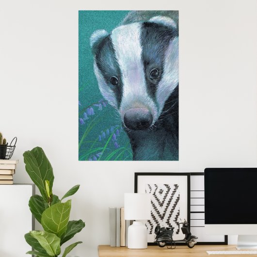 Zwangeres bossen poster (Thuiskantoor)