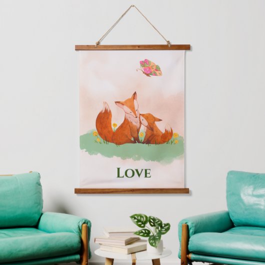 Zwangerliefde Hangend Wandkleed (Woonkamer)