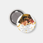 Zwangerschaft Nieuwe Baby Echografie Foto Magneet (Voorkant / Achterkant)