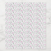 Zwangerschaftsaankondigingen Wijn Etiket (Enkel label)