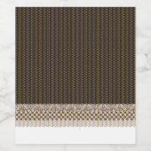 Zwangerschaftsaankondigingen Wijn Etiket (Enkel label)