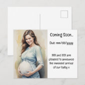 Zwangerschap Aankondiging (Voorkant / Achterkant)