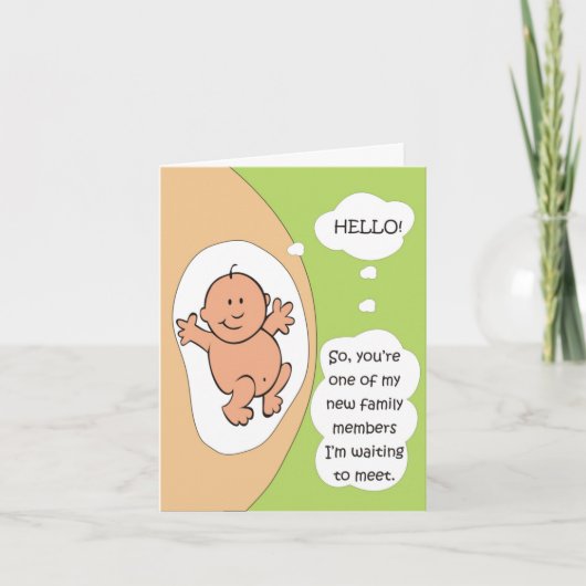 Zwangerschap Aankondiging (Voorkant)