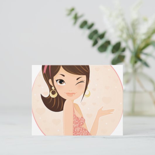 Zwangerschap Aankondiging (Staand voorkant)