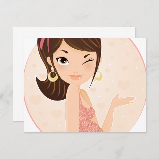 Zwangerschap Aankondiging (Voorkant / Achterkant)