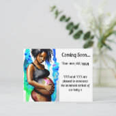 Zwangerschap Aankondiging (Staand voorkant)