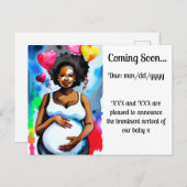 Zwangerschap Aankondiging (Voorkant / Achterkant)