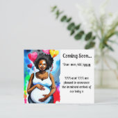 Zwangerschap Aankondiging (Staand voorkant)