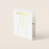 Zwangerschap Aankondiging (Voorkant)