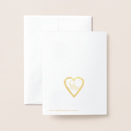 Zwangerschap Aankondiging (Met envelop)