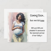 Zwangerschap Aankondiging (Voorkant / Achterkant)