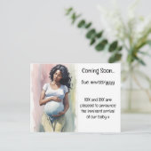 Zwangerschap Aankondiging (Staand voorkant)