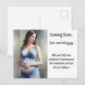 Zwangerschap Aankondiging (Voorkant / Achterkant)