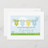 Zwangerschap Aankondiging | Baby Kast (Voorkant / Achterkant)