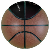 Zwangerschap Aankondiging Baby Sonogram Foto Basketbal (Rechts)