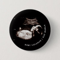 Zwangerschap Aankondiging Baby Sonogram Foto