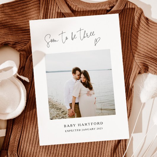 Zwangerschap Aankondiging | Binnenkort drie