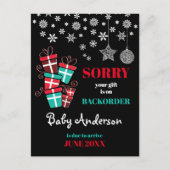 Zwangerschap Aankondiging Briefkaart (Voorkant)