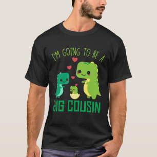 Zwangerschap Aankondiging Dinosaurussen Trots Neve T-shirt