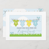 Zwangerschap Aankondiging | Fysieke kleding (Voorkant / Achterkant)