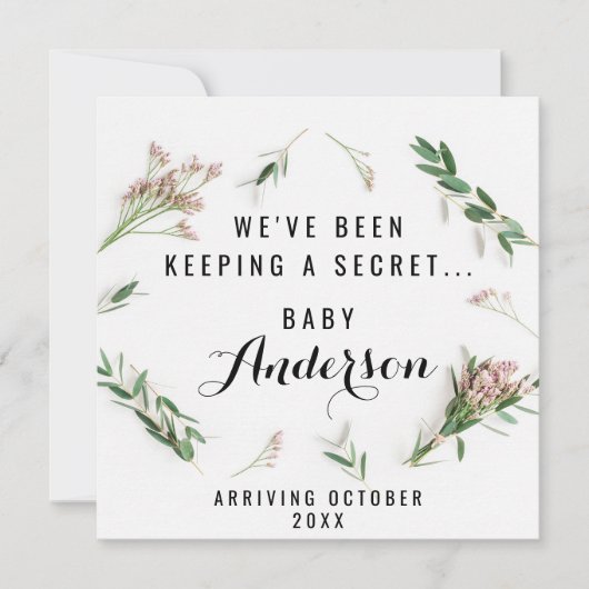 Zwangerschap Aankondiging - Griekenland (Voorkant)