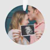Zwangerschap Aankondiging grootouders Gift ornamen Ornament (voorkant)
