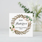 Zwangerschap Aankondiging - Herfst adem (Staand voorkant)