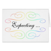 Zwangerschap Aankondiging homoseksuelen/lesbiennes (Voorkant Horizontaal)