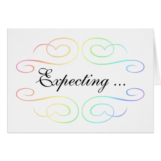 Zwangerschap Aankondiging homoseksuelen/lesbiennes (Voorkant Horizontaal)