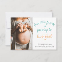 Zwangerschap Aankondiging Kaart