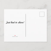 Zwangerschap Aankondiging Kaart Quaint (Achterkant)