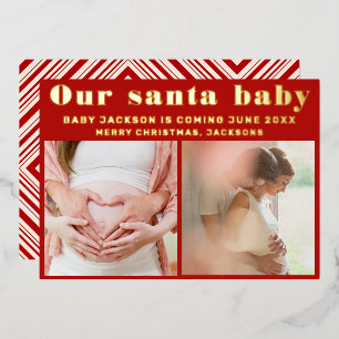 Zwangerschap Aankondiging Kerstmis