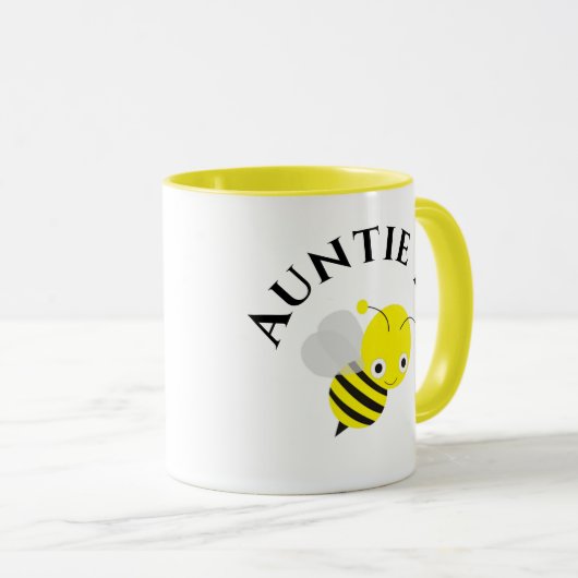 Zwangerschap Aankondiging nieuwe tante bij te zijn Mok (Voorkant rechts)